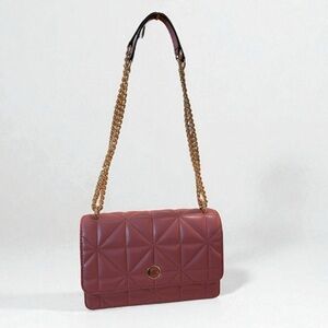 Michael Kors Abbott Rose Quilted Shoulder Bag - NWT, Luxury Design